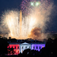 アメリカ独立記念日を祝う花火（Image：U.S.Army）