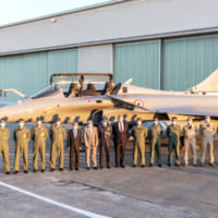 インド空軍のラファールとパイロットたち（Image：Dassault Aviation）