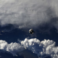 国際宇宙ステーションに接近するプログレスMS-15（Image：ロスコスモス）