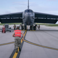 バークスデール空軍基地を出発する第96爆撃飛行隊のB-52H（Image：USAF）