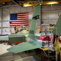 組み立てが進むF-15EXの1号機（Image：USAF）