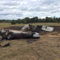 2019年10月13日の墜落事故現場（Image：RCAF）