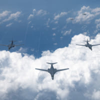 2020年8月に実施された日米共同訓練の様子（Image：USAF）