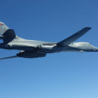 飛行中のB-1B（Image：USAF）