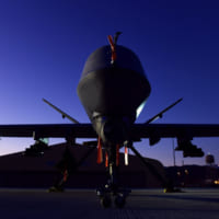 夜明けを待つMQ-9（Image：USAF）