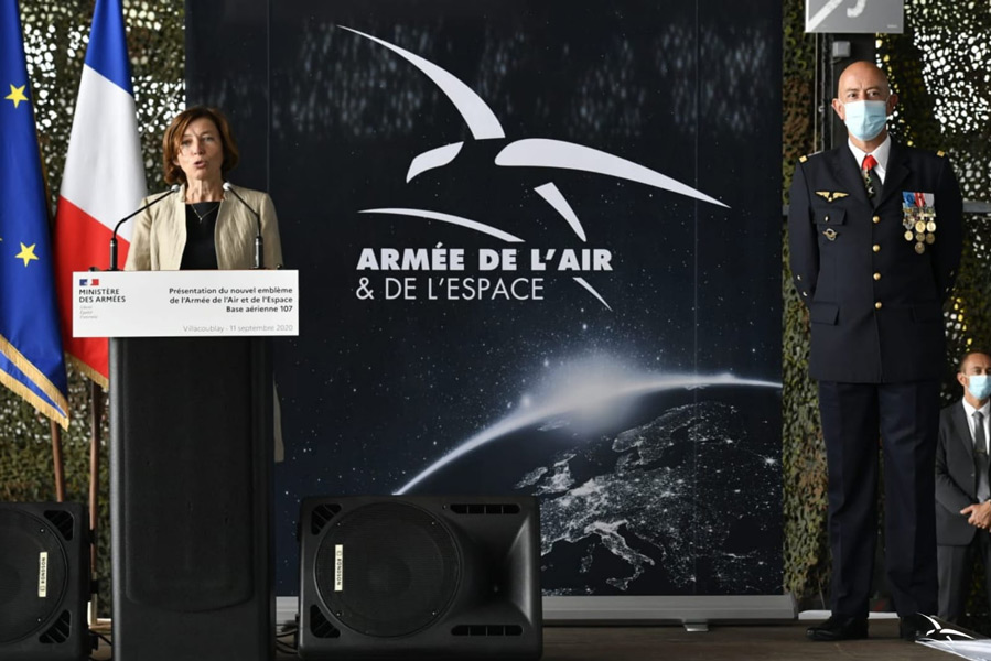 フランス空軍が「航空宇宙軍」に衣替え　新しいロゴマークも発表