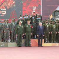 第2部の表彰式（Image：ロシア国防省）