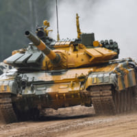アゼルバイジャンチームの戦車（Image：ロシア国防省）