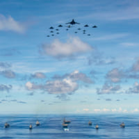 2020年9月に実施された海空軍共同訓練の様子（Image：U.S.Navy）