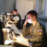ゲルマン・チトフ宇宙センターの追跡管制室（Image：ロシア国防省）