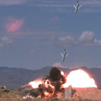 JASSMの弾着（Image：USAF／Lockheed Martin）