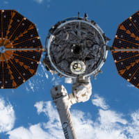 国際宇宙ステーションに到着したシグナスCRS-13（Image：NASA）