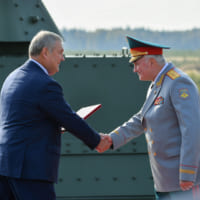 贈呈式（Image：ロシア国防省）