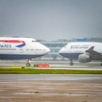 ラストフライトに向かうブリティッシュ・エアウェイズのB747-400（Image：British Airways）
