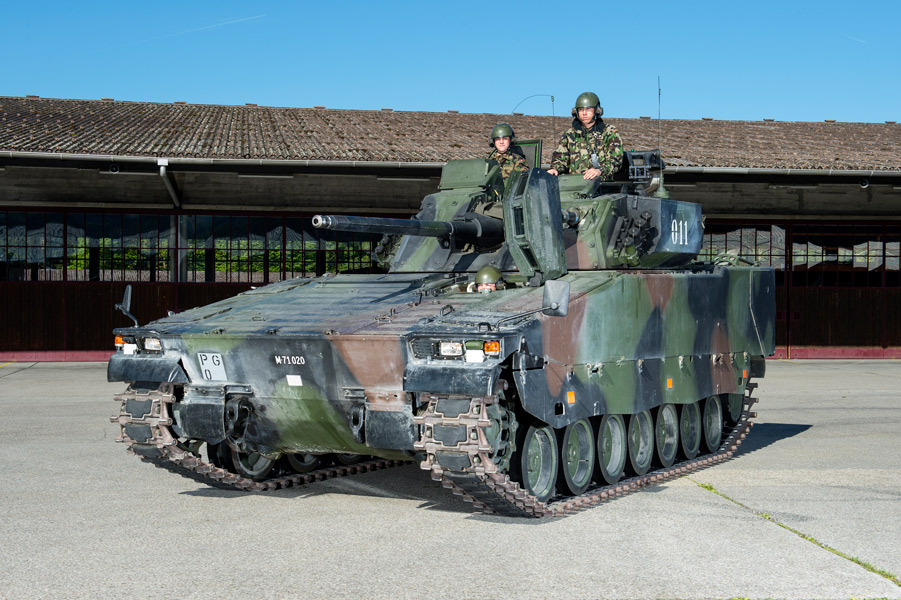 スイス陸軍歩兵戦闘車Spz 2000　近代化改修を正式発注