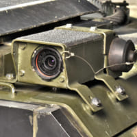 車体のコーナーに取り付けられたカメラ（Image：スイス国防省）
