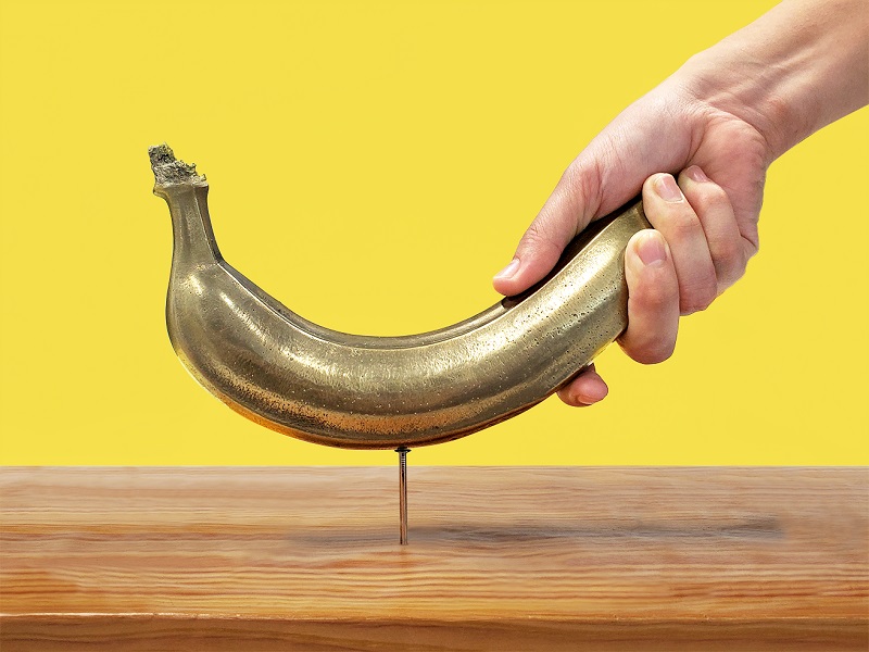 本物のバナナを金属化　「バナナハンマーDX」発売