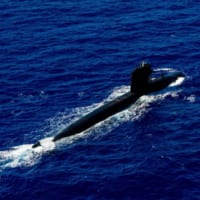 太平洋を航行する潜水艦エメロード（Image：U.S.Navy）