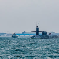 バーレーンに寄港した巡航ミサイル原潜ジョージア（Image：U.S.Navy）