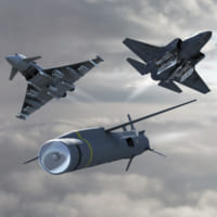 SPEARを携行したユーロファイター・タイフーンとF-35B（Image：MBDA）