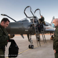 第118モン＝ド＝マルサン空軍基地へ到着したミラージュ2000D改修1号機（Image：フランス航空宇宙軍）