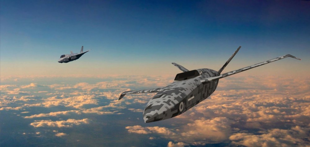 F-35と任務を遂行するLANCA（Image：MoD Crown Copyright）