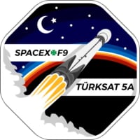 トルコサット5A打ち上げミッションロゴ（Image：SpaceX）