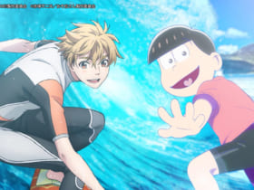 TVアニメ「おそ松さん」と、TVアニメ「WAVE!! ～サーフィンやっぺ!!～」のコラボCM