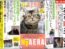 今回で第6弾！AERAが猫化した「NyAERA（ニャエラ）」発売