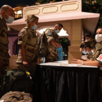 訓練に帯同した医療兵（Image：EMA）