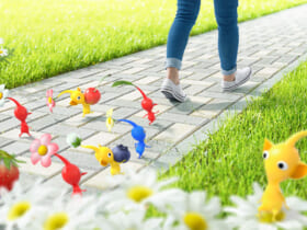 ピクミンを起用した「歩くことを楽しくする」新アプリ