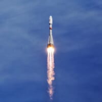 上昇するソユーズ2.1bロケット（Image：Roscosmos）