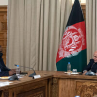 アフガニスタンのガニ大統領とオースティン国防長官（Image：アメリカ国防総省）