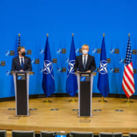 記者会見の様子（Image：NATO）