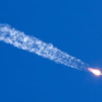 上昇するソユーズMS-18（Image：Roscosmos）