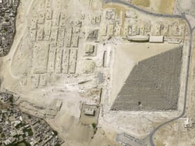 プレアデス・ネオ3号機が撮影したエジプトのピラビッド（Image：Airbus）