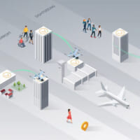 EVEのeVTOL利用イメージ（Image：Eve Urban Air Mobility Solutions）