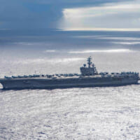 太平洋を航行する空母ロナルド・レーガン（Image：U.S.Navy）