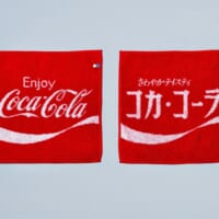 コカ･コーラ柄の今治タオルハンカチ