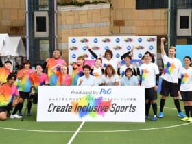 P＆Gのイベント「Cleate Inclusive Sports」