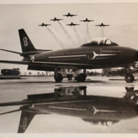 初代の使用機F-86E（Image：イタリア空軍）