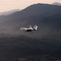 カリフォルニア州のBig Sur上空を飛ぶJOBYのeVTOL（Image：Joby Aviation）