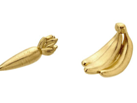 純金でできた「にんじん」＆「バナナ」が発売