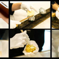 石川県の伝統工芸「金沢金箔」の本金箔が施された商品