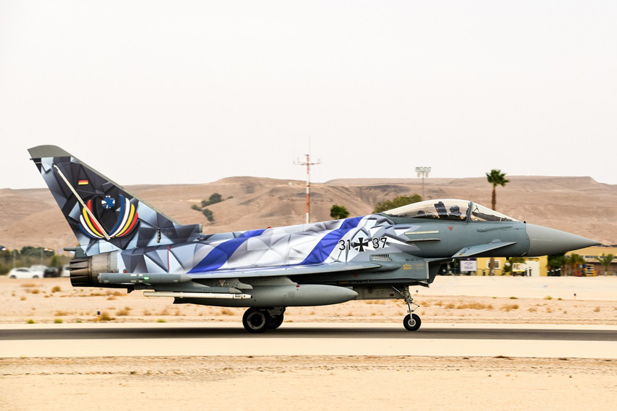 特別塗装機「イーグル・スター」（画像：イスラエル空軍）