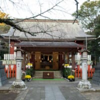 息栖神社の拝殿