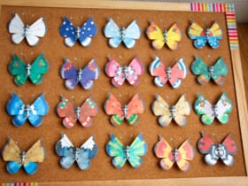 まるで本物の標本のよう　蝶や蛾のポケモンの切り紙アートが蝶スゴイ