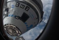 国際宇宙ステーションから見たスターライナー（画像：NASA）