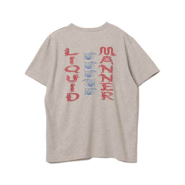 TACOMA FUJI RECORDS/Harvest for CSSS T-shirt　ICE GREY back