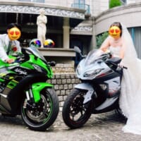 私史上最高の1日。6月の花嫁が叶えた「バイク結婚式」。